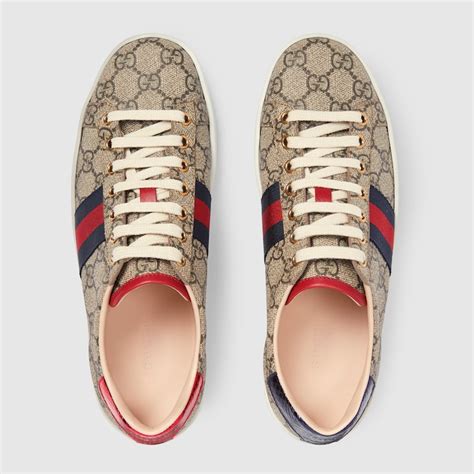 gucci trainers womens black|Gucci ace trainers women's.